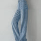 SEAM DETAIL WASHED BOYFRIEND JEANS      S2823