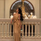 V-neck halter dress for women 2025 new backless holiday dress      S5544