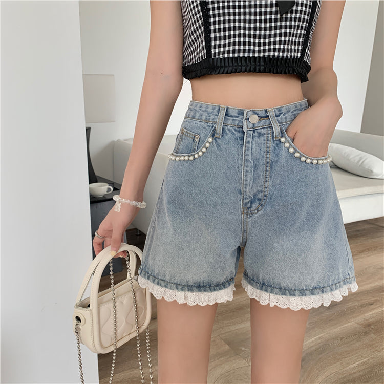 Sweet denim shorts      S346