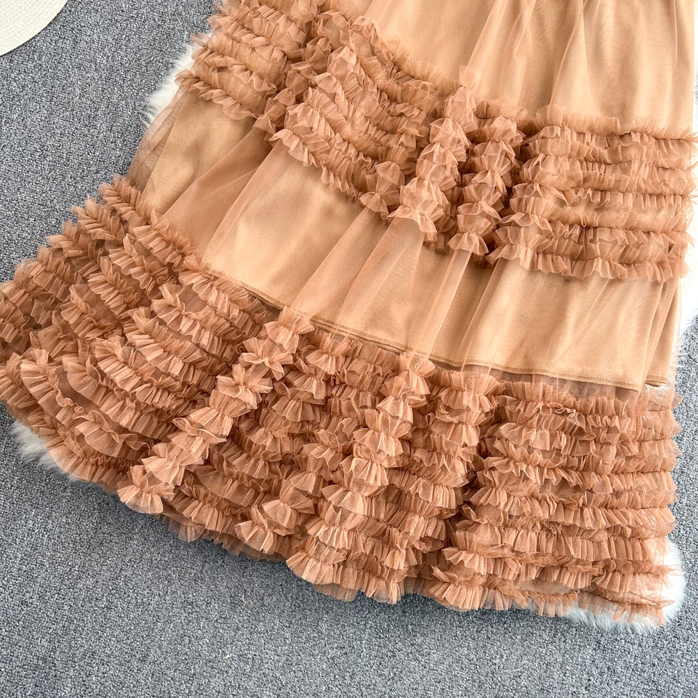 Cute tulle A line skirt    S423