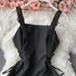 Black A line dress fashion dress    S68