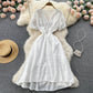 Cute v neck short dress A line fashion dress    S459