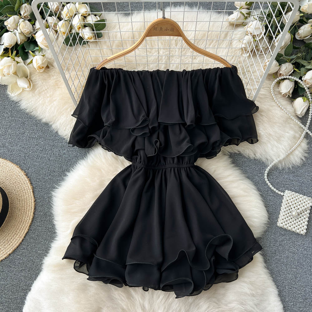 Cute chiffon short dress fashion dress     S331