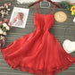 Cute tulle backless short dress mini dress  S05