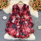 Cute v neck short dress A line fashion dress      S215