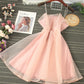 Cute tulle short dress mini dress  S40