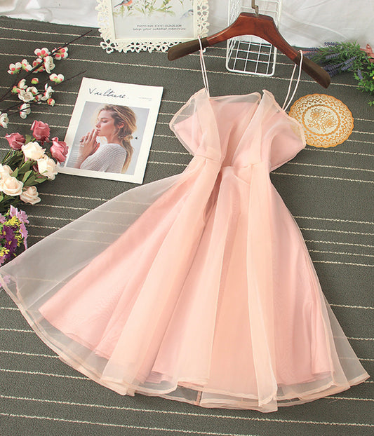 Cute tulle short dress mini dress  S40