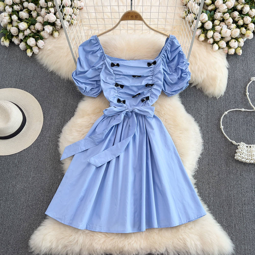 Cute A line short dress fashion dress    S361