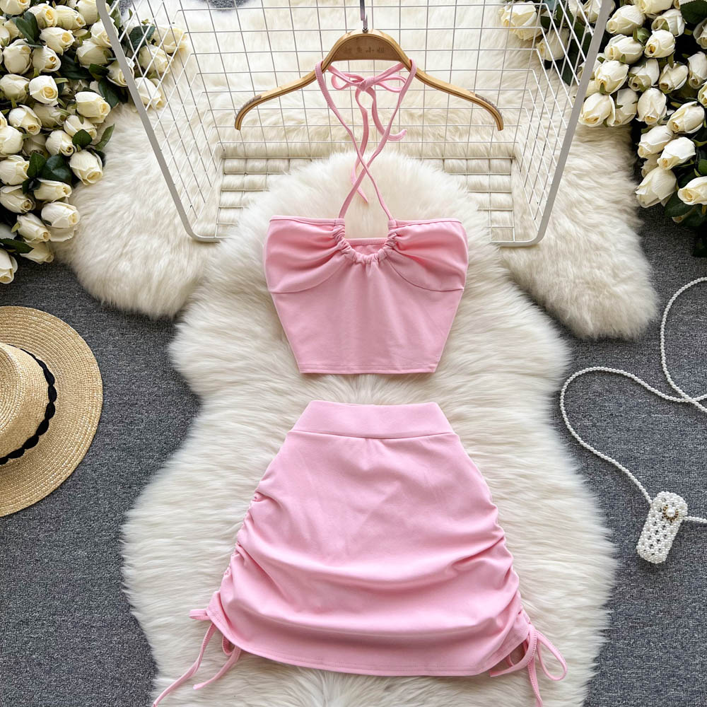 Cute two pieces dress fashion dress    S299