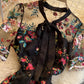 Cute A line dress with embroidery   S95