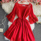 Cute A line short dress fashion dress    S288