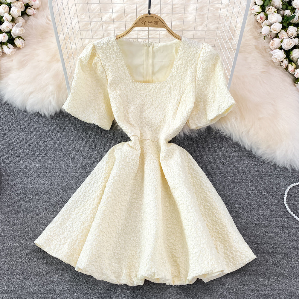 Cute A line short dress fashion dress     S419