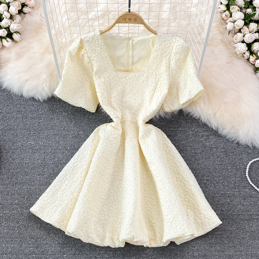 Cute A line short dress fashion dress     S419