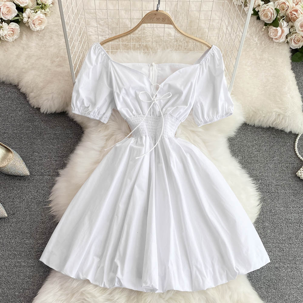 Cute A line short dress fashion dress    S382