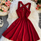 Sexy A line backless dress short dress S03