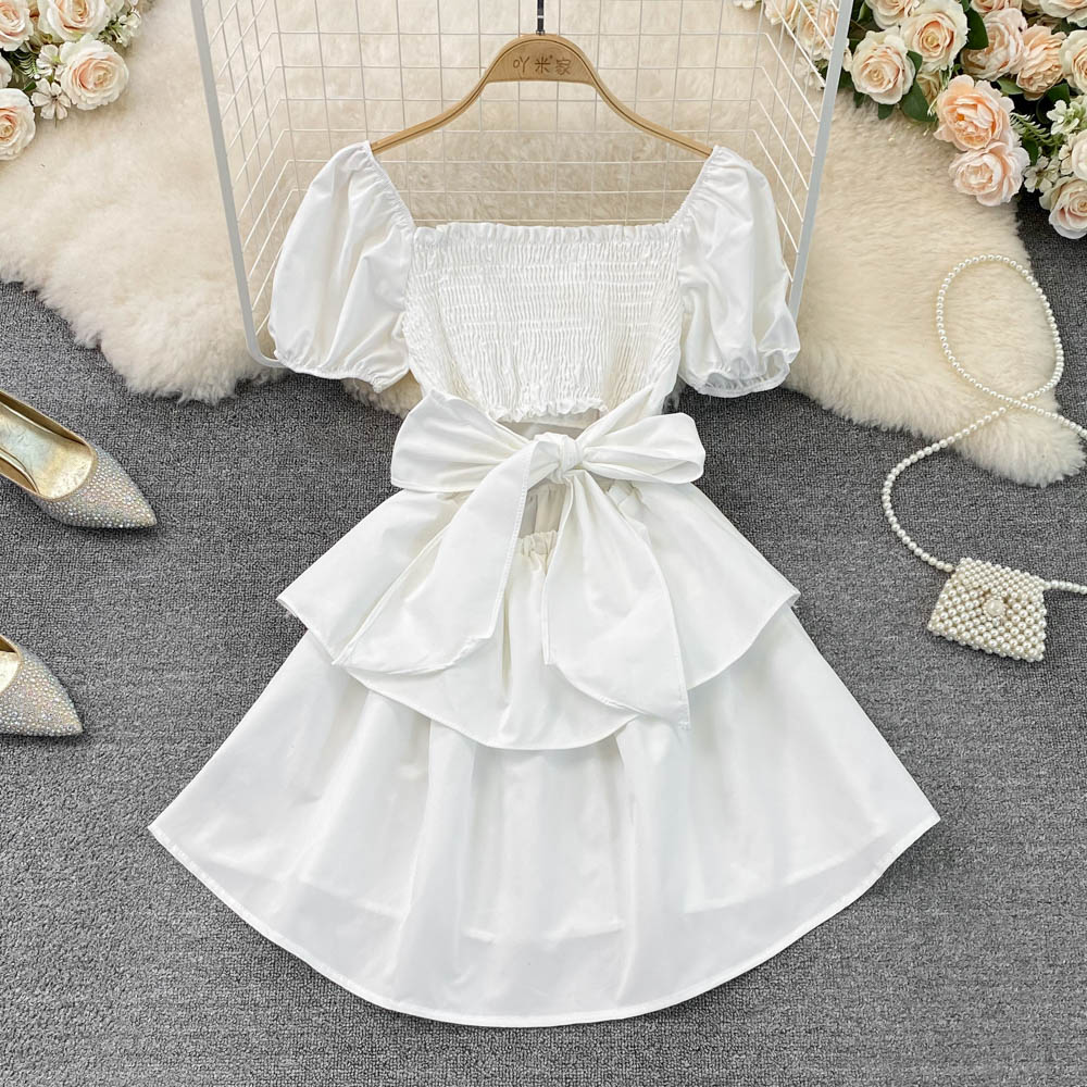 Cute A line short dress fashion girl dress     S316