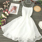 Cute tulle backless short dress mini dress  S05