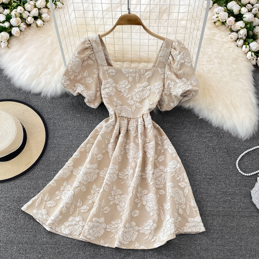 Cute A line short dress fashion girl dress    S528