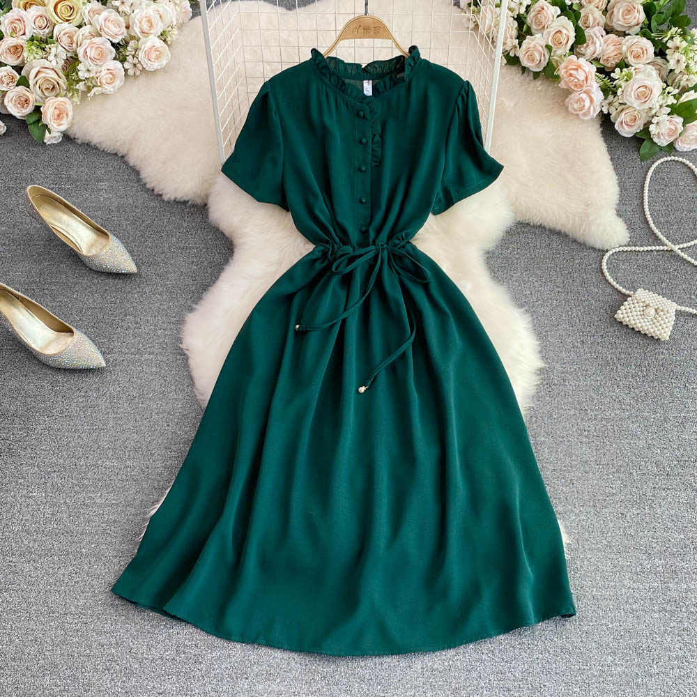 Cute A-line short dress fashion dress    S307