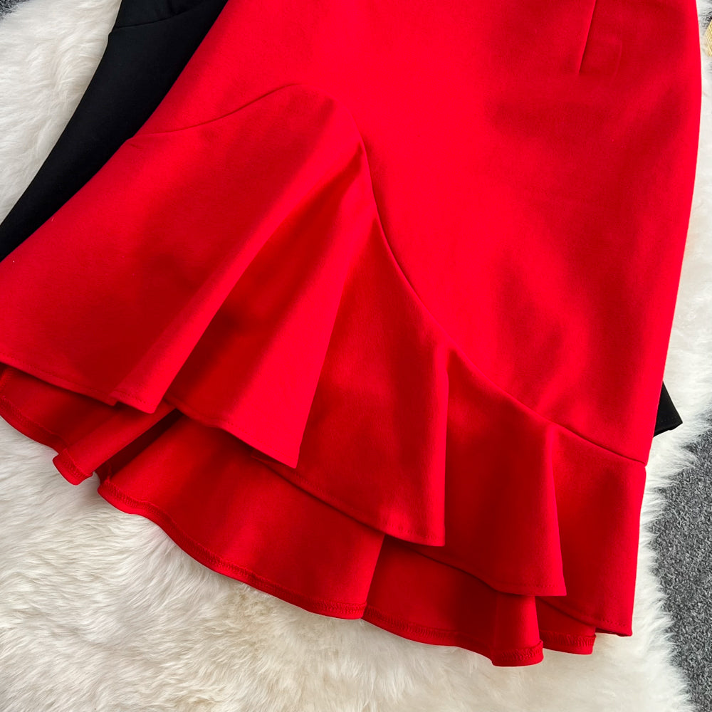 Cute A line short skirt fashion skirt    S411