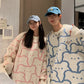 Cute bear couple sweater     S258