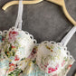 Cute floral lace tops tank tops   S116