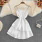 Cute A line short dress fashion dress     S510