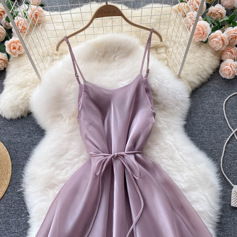 Cute tulle short A line dress fashion dress    S71