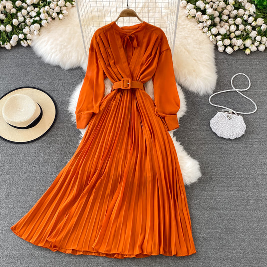 Elegant chiffon A line dress fashion dress     S270