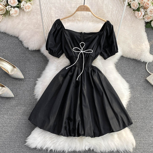 Cute A line short dress fashion dress    S382