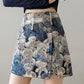 Cute bear A line skirt    S429