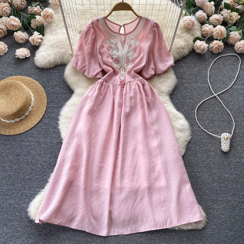 Cute A line short dress fashion girl dress    S356