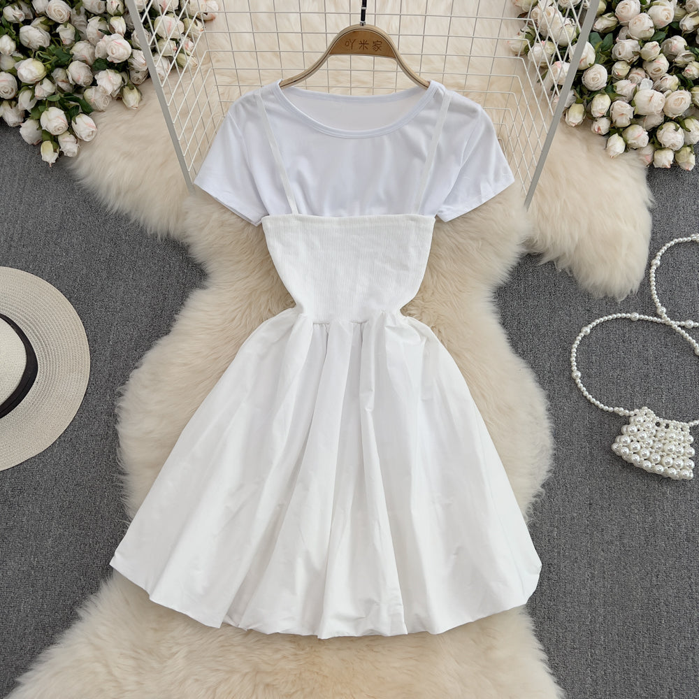 Cute two pieces dress A line fashion dress     S359