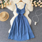 Cute A line short dress fashion dress     S358