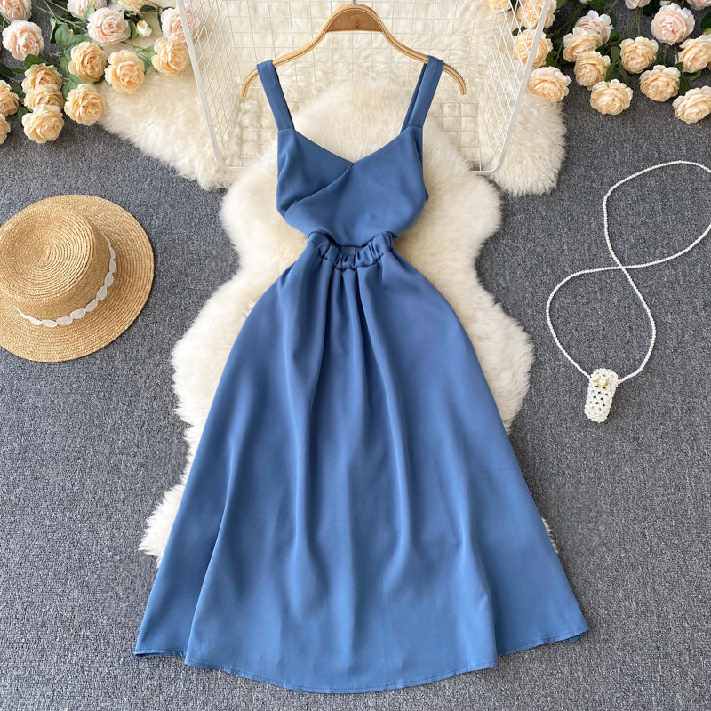 Cute A line short dress fashion dress     S358