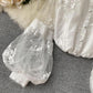 Stylish lace long sleeve tops   S30