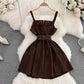 Cute A-line short dress fashion dress      S293