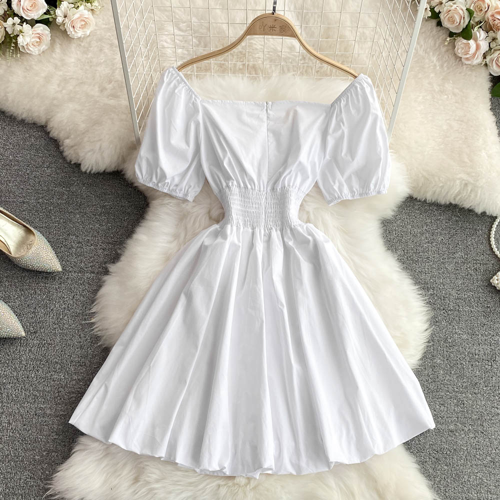 Cute A line short dress fashion dress    S382