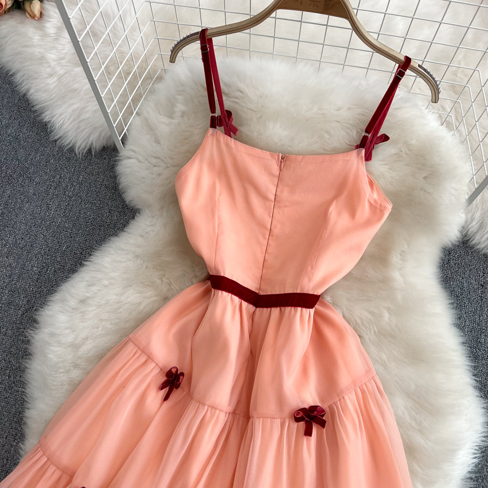 Cute A line short dress fashion dress      S450