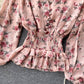 Cute Printed Long Sleeve Top     S136
