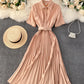 Simple A line dress fashion dress   S66