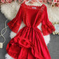 Cute A line short dress fashion dress    S288