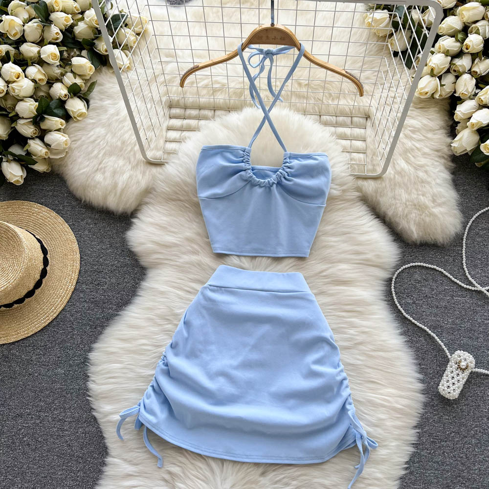 Cute two pieces dress fashion dress    S299