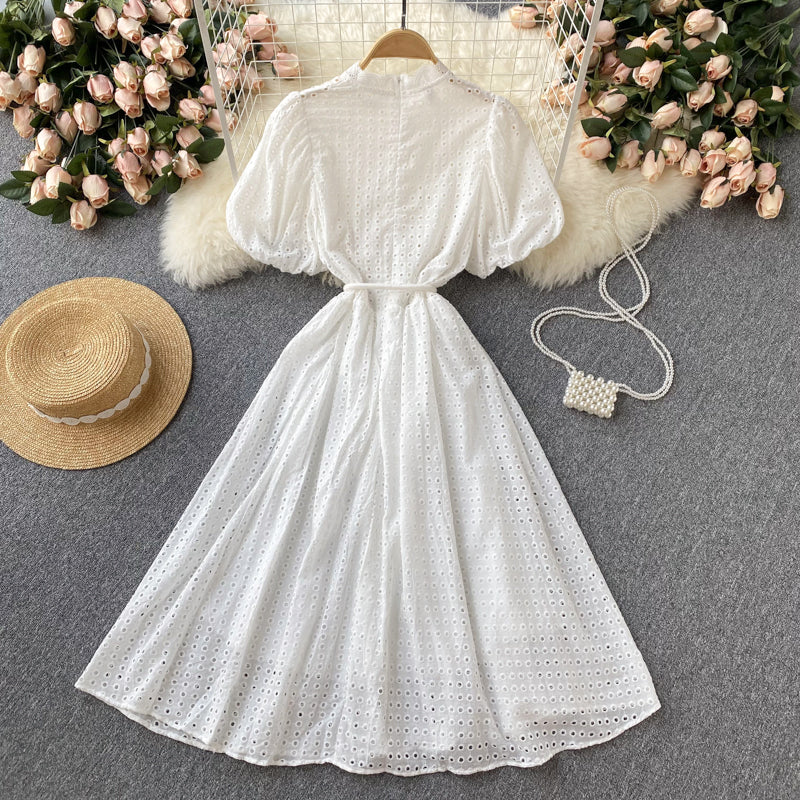 Cute Cutout A Line Dress Fashion Dress    S438