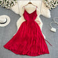 Cute v neck short dress A line fashion dress    S415