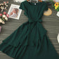 Cute chiffon short dress summer dress     S98