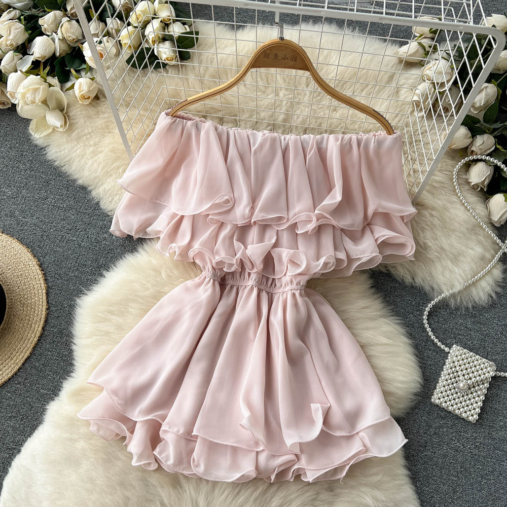 Cute chiffon short dress fashion dress     S331