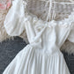 Cute A line summer dress women's dress   S74