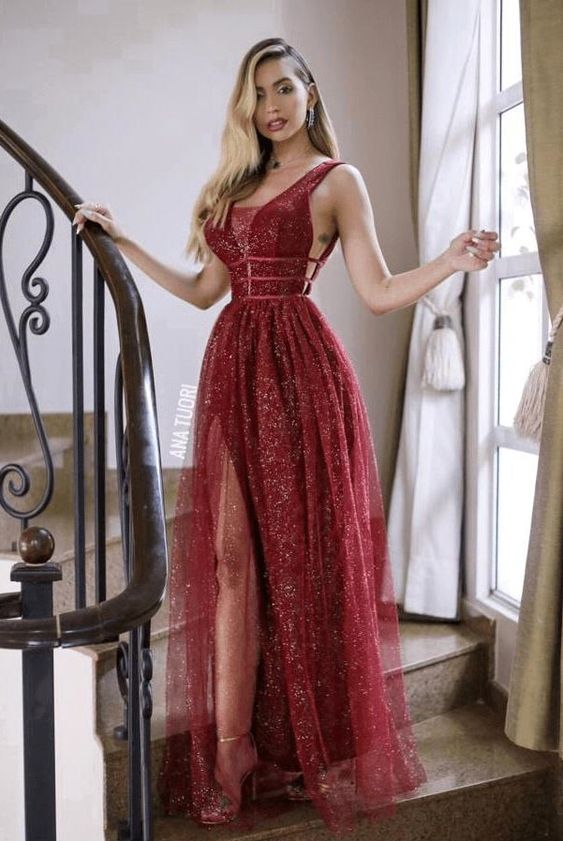 Long dress , long evening dress , women fashion dresses, prom long gown    S2380