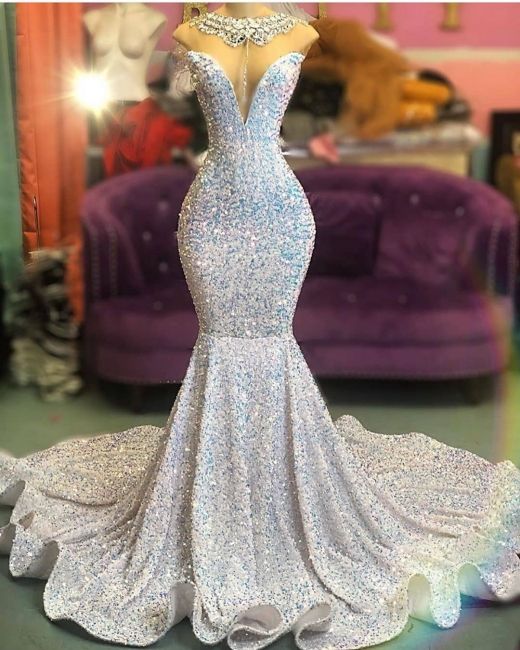 Luxury Evening Dresses Long Glitter | Prom Dresses Evening Wear    S2178